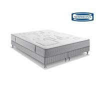 SIMMONS SW3 Ensemble 160 x 200 matelas + 2 sommiers - Ep. 25 cm - No Flip - Ressorts ensachés - Ferme - Fabriqué en France