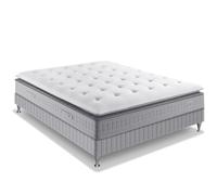 Ensemble simmons sw5 ressorts ensachés + surmatelas 140x200