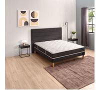 Ensemble sommier et matelas 140x190 cm mousse très ferme Bultex So Good