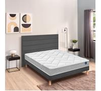 Ensemble sommier et matelas 140x200 cm mousse ferme Bultex Regular