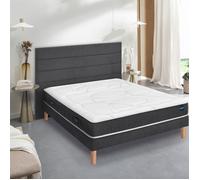 Ensemble sommier et matelas 160x200 cm mousse ferme Bultex Smart Repair