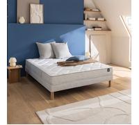 Ensemble sommier et matelas 2x80x200 cm mousse ferme Bultex Back to Basics 2