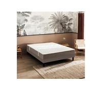 Ensemble sommier et matelas 80x200 cm ressorts ensachés ferme Itinéraire