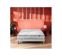 Ensemble sommier et matelas 90x190 cm ressorts et mémoire de forme ferme Cheer Bed