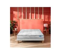 Ensemble sommier et matelas 90x200 cm latex ferme Happy Lit