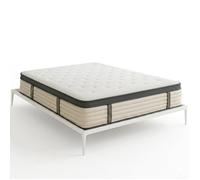 Ensemble sommier et matelas - SAMPUR - Grand View - 140x190 cm - Mémoire de forme - Sommier métallique