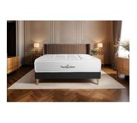 Ensemble sommier matelas 140x190 - Royal Palace Bedding - Windsor - Mémoire de forme - Ressorts ensachés - 26 cm