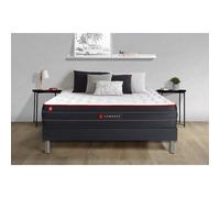 Ensemble sommier + matelas BOOST ressorts ensaches et memoire de forme 140x200