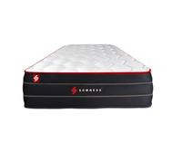 Ensemble sommier + Matelas Boost Ressorts ensachés et mémoire de Forme 90x200 | Epaisseur : 26 cm | Confort : Equilibré