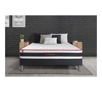 Ensemble sommier + matelas ENERGY ressorts ensaches et memoire de forme 140x200