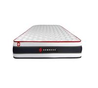 Ensemble sommier + Matelas Energy Ressorts ensachés et mémoire de Forme 90x200 | Epaisseur : 22 cm | Confort : Ferme