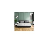 Ensemble sommier + matelas LANCASTER ressorts ensaches et memoire de forme 140x200