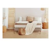 Ensemble sommier matelas LE COSY 180x200cm Mémoire de forme 7 zones de confort - Ep. 30cm + sommier kit Beige G