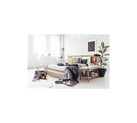 Ensemble sommier matelas LE RAFFINE 140x200cm Ressorts ensachés + Mémoire de forme BioVisco - Maxi épaisseur 26cm + sommier Beige