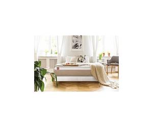 Ensemble sommier matelas LE SOYEUX 90x200cm Ressorts ensachés + Mémoire de forme BioVisco - Ep. 24cm + sommier Blanc