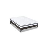 - Ensemble SUBLIME 90x200 cm - Matelas Mémoire de forme + Sommier Bois