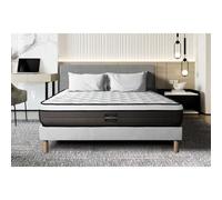 Ensemble Suite 200 x 200 cm sommier Kit Blanc