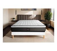 Ensemble Suite 80 x 200 cm sommier Kit Blanc