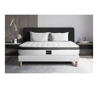 Ensemble Superieur 160 x 200 cm sommier Kit Blanc