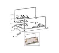 Ensemble support de sac db pour robot suprême m3, swash et swash cl 99919116