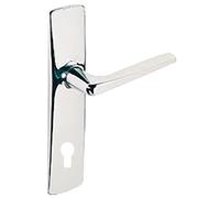 Vachette - Ensemble de porte sur plaque - Junior 4065 BEZAULT - Clé i chromé - 0068839