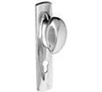 Ensemble sur plaque SILLAGE P539 clé I chromé velours - VACHETTE - 023970 Noir G