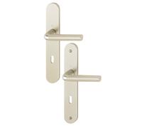 Ensemble sur plaques ARLES type CLE L finition champagne - HOPPE - 634620
