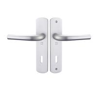 Ensemble sur plaques SALOME HOME entraxe 165 mm clé L argent HERACLES B-SALOME-35
