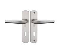 Ensemble sur plaques SALOME HOME entraxe 165 mm clé L F9 inox HERACLES B-SALOME-36