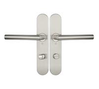 Ensemble sur plaques série JADE 1394 type condamnation finition inox HERACLES B-INOX-SP14