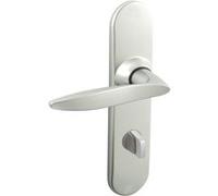 Ensemble sur plaques TWIST petit model condamnation finition chromé velours VACHETTE 069128