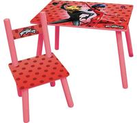 Ensemble table/chaises pour enfants, Fun House, plastique, à motifs, multicolore