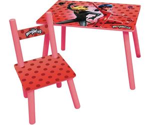Ensemble table/chaises pour enfants, Fun House, plastique, à motifs, multicolore