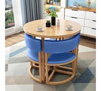 Ensemble table de salle à manger ronde et chaises - Idéal pour la maison, le balcon, le salon, la réception - Parfait pour la détente et les espaces de réunion