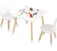 Ensemble table et 2 chaises pour enfants, ensemble table et chaises pour tout-petits, table multi-activités pour enfants pour les arts, les loisirs créatifs, la lecture et l'apprentissage