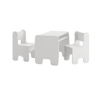 Ensemble table et chaises enfant blanc