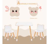 Ensemble table et chaises enfant design