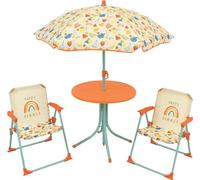 Ensemble table et chaises pour enfants Fun House, pliable, fer/polyester, 46x53cm