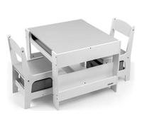 Ensemble table et chaises - sven - blanc