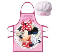 Ensemble tablier et toque - Disney - Minnie - Rose - Taille unique - Synthétique