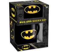 Ensemble Tasse Batman Logo & Chaussettes PYRAMID Neuf Avec Boîte