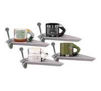 Ensemble tasses, soucoupes et cuillères Hasbro Star Wars Empire Espresso Gris