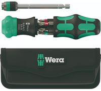 Ensemble Tournevis à Cliquet Wera Kraftform Kompakt 20 RA-R 6 Pièces Avec Étui