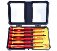 Ensemble Tournevis Acier Chrome-Vanadium 13pcs pour vde Ensemble(C) | Certifié 1000V, sécurité maximale, embouts magnétiques, ergonomique TPR, usage pro