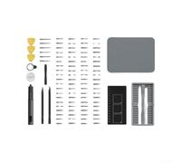 Ensemble Tournevis Électrique 95 avec Moteur Brushless, 3 Réglages | de Couple, 650mAh Rechargeable USB, Étui Rigide pour Réparation pour smartphone PC Tablette