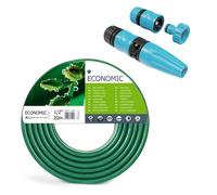 Ensemble tuyau d'arrosage 1/2"" 20m Cellfast Economique + lance d'arrosage BASIC 12,5 - 15 mm 1/2 ""- 5/8""