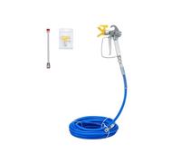 Ensemble tuyaux peinture sans air, 50 pieds, 3600 psi. Rallonge 8 pouces, buse 517, rotatif 1/4".