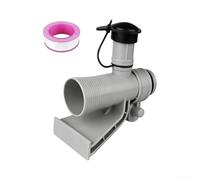 Ensemble Valve pour Air Jet 637R pour Piscine Hors pour sol pour intex - Support Tuyau Compatible Pompes 1500-4000 GPH - Pièce Rechange 12363 12368
