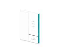 Ensemble Vélin de France 10 cartes + 10 enveloppes C6, sous sachet - Blanc