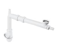 Valentin Siphon bouteille Connectic pour évier – prise machine, gain de place 40 mm – 1 pièce